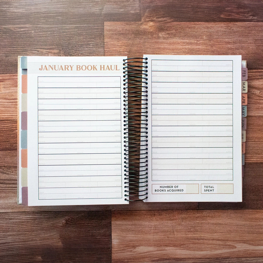 2025 Reading Tracker/Journal
