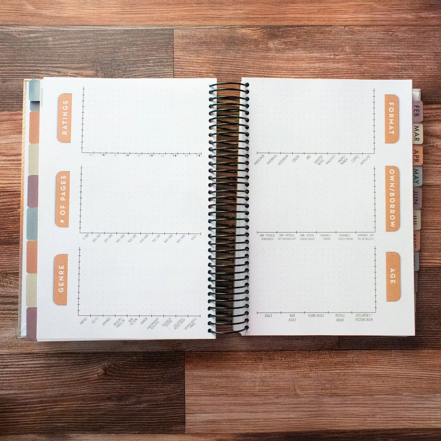 2025 Reading Tracker/Journal