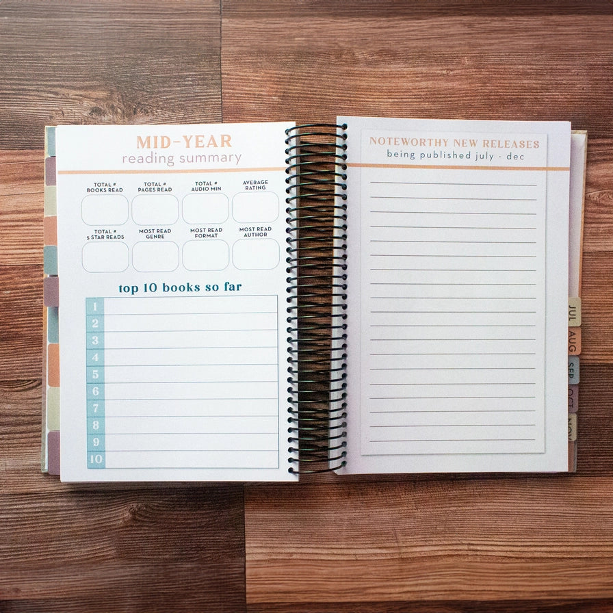 2025 Reading Tracker/Journal