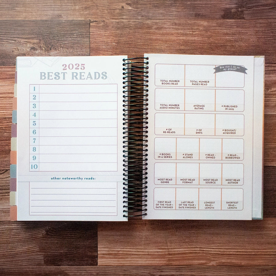 2025 Reading Tracker/Journal