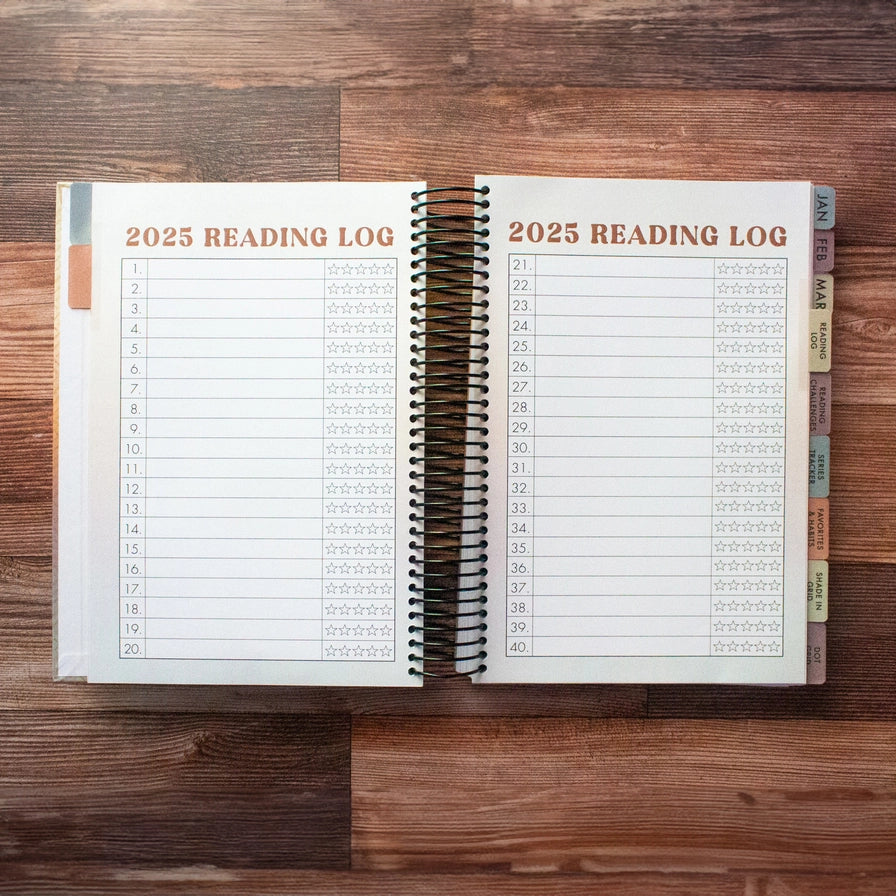 2025 Reading Tracker/Journal