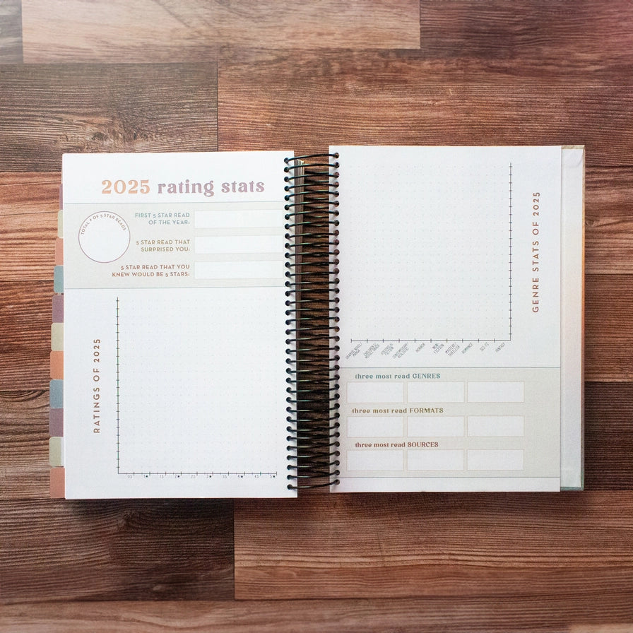 2025 Reading Tracker/Journal