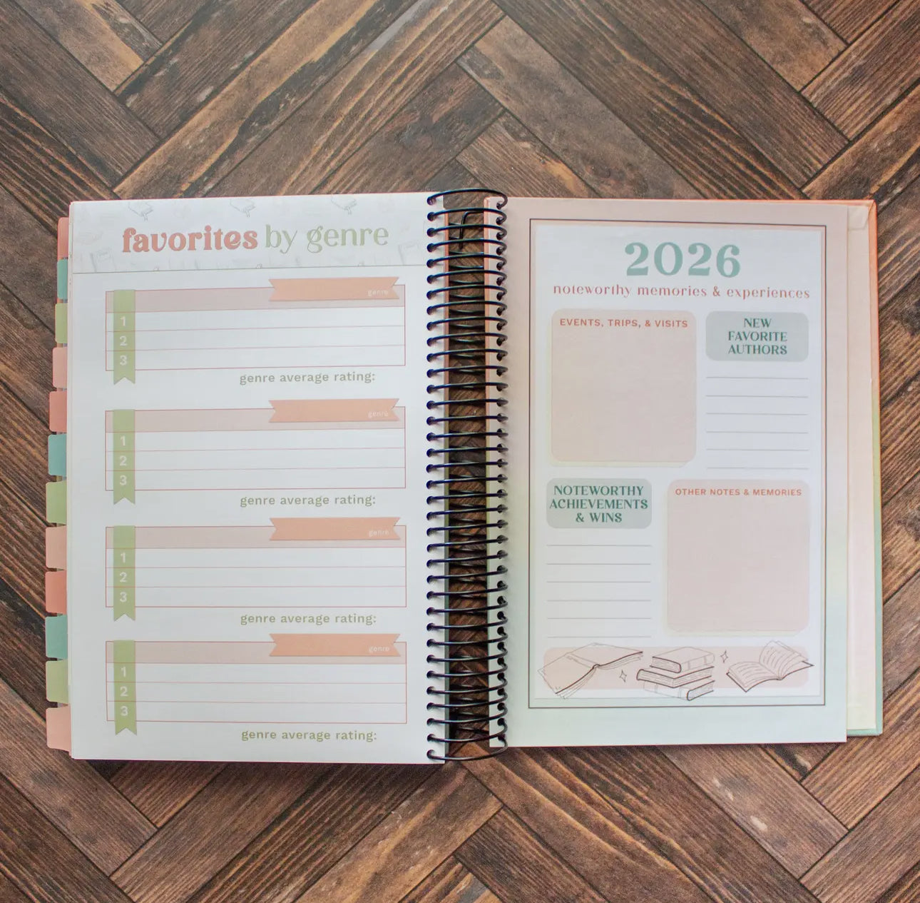 2026 Reading Tracker/Journal PREORDER