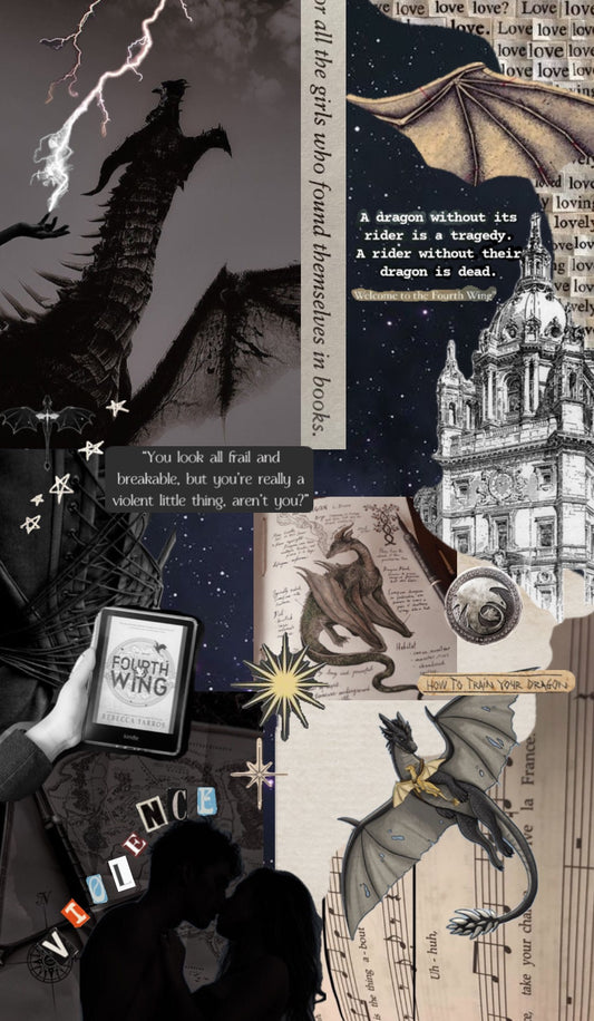 Fourth Wing Kindle Inserts