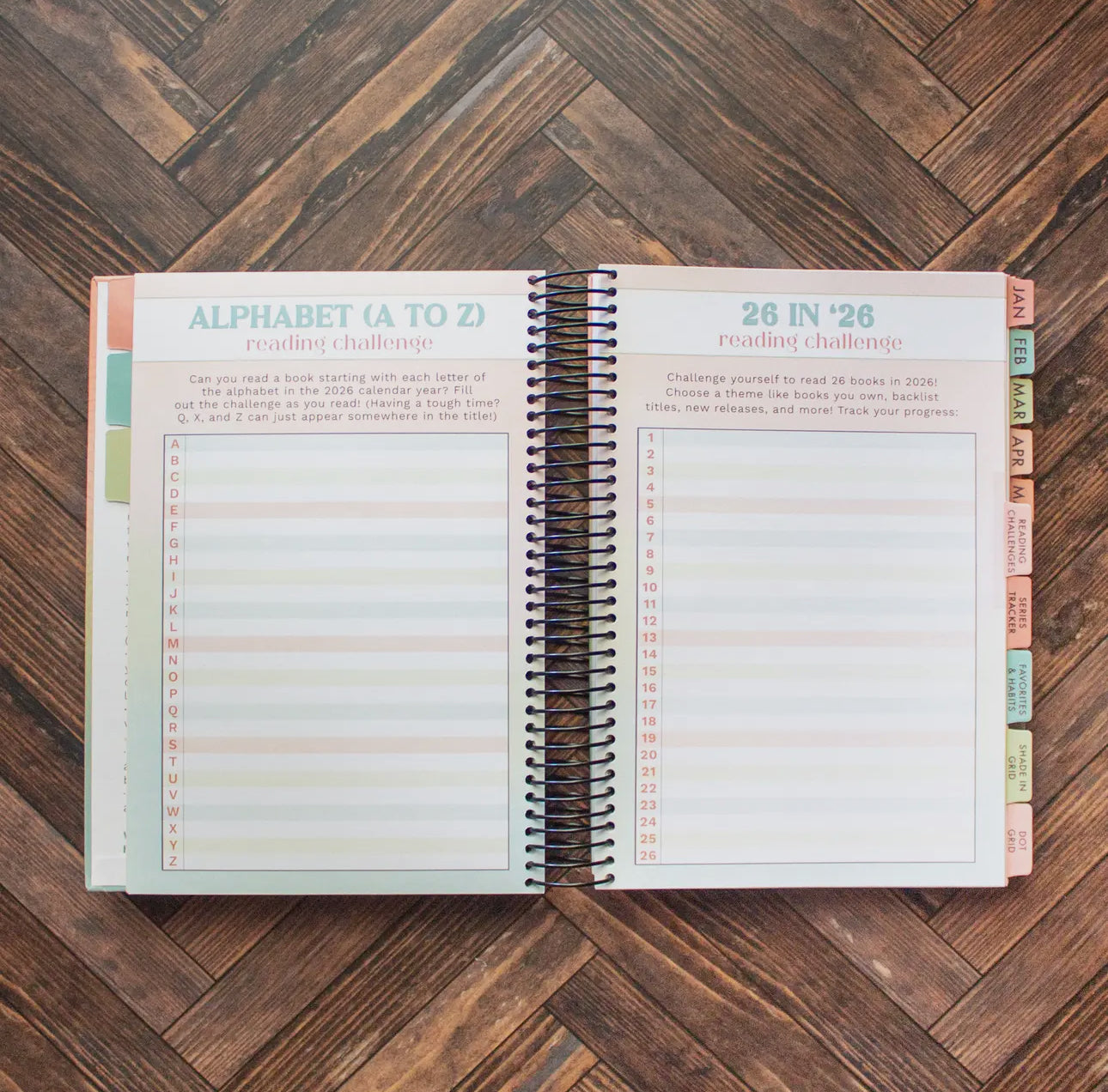 2026 Reading Tracker/Journal PREORDER