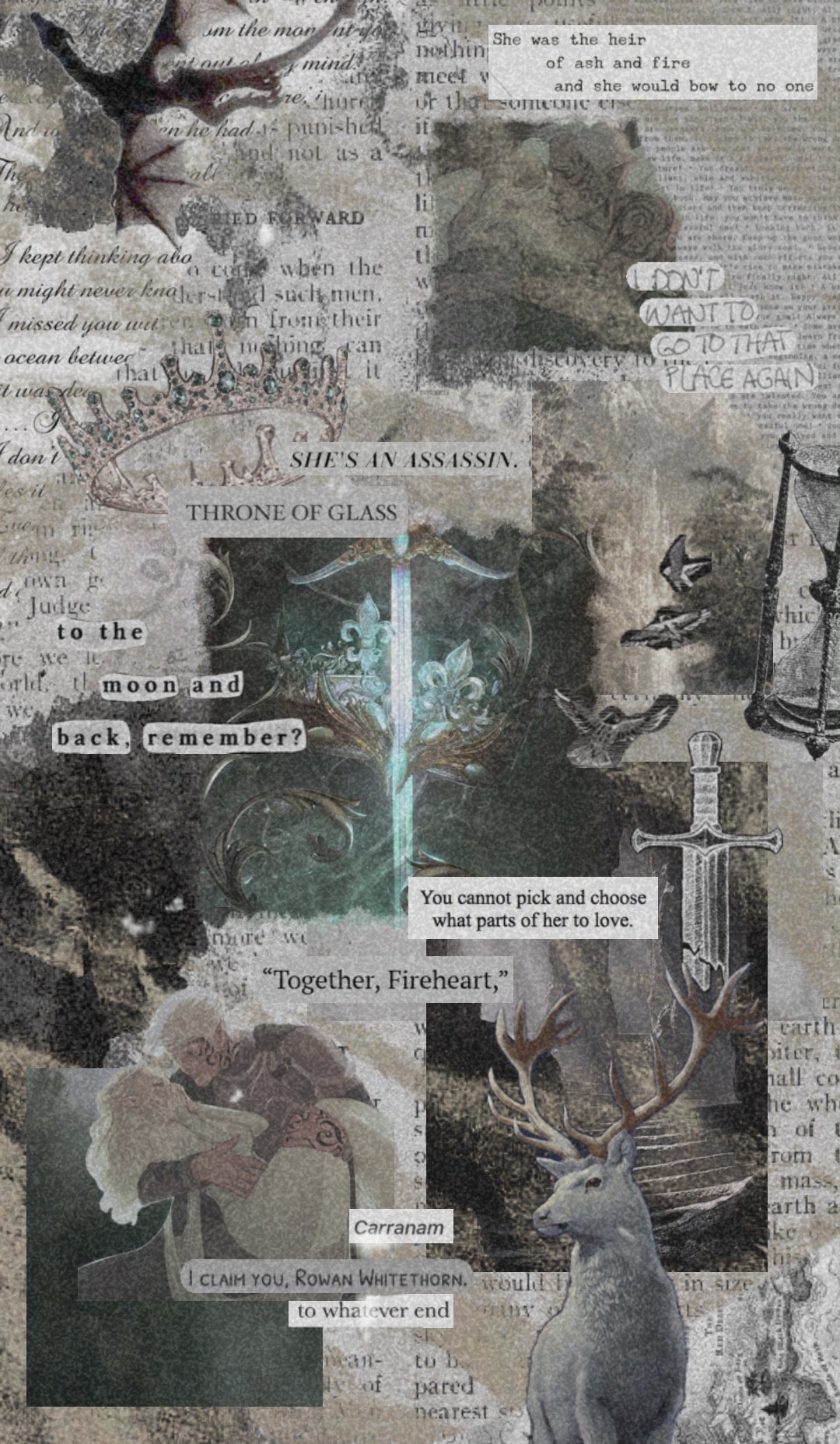 Throne of Glass Kindle Inserts
