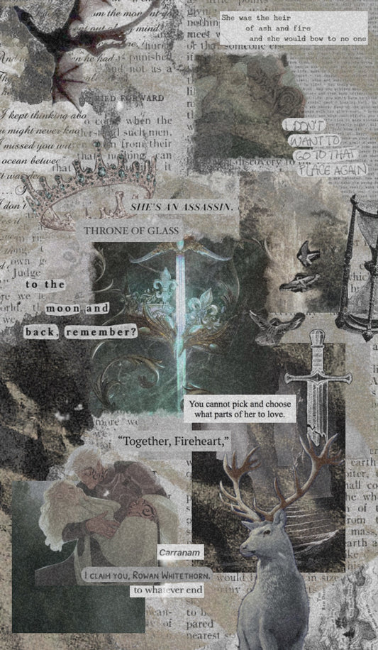 Throne of Glass Kindle Inserts