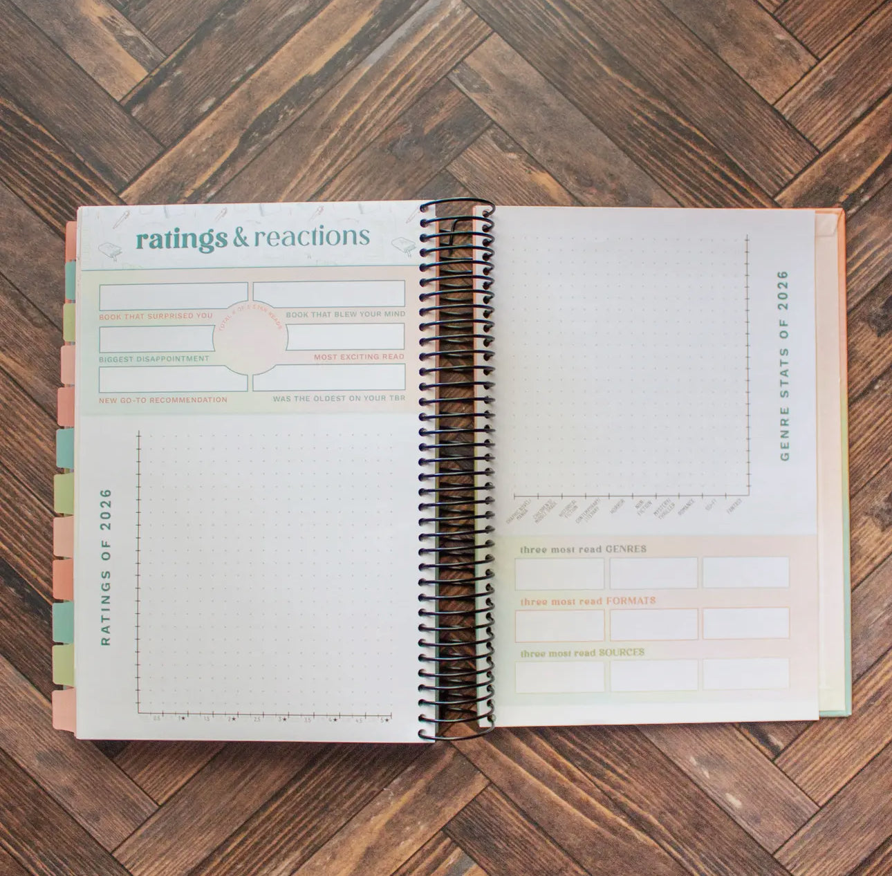 2026 Reading Tracker/Journal PREORDER
