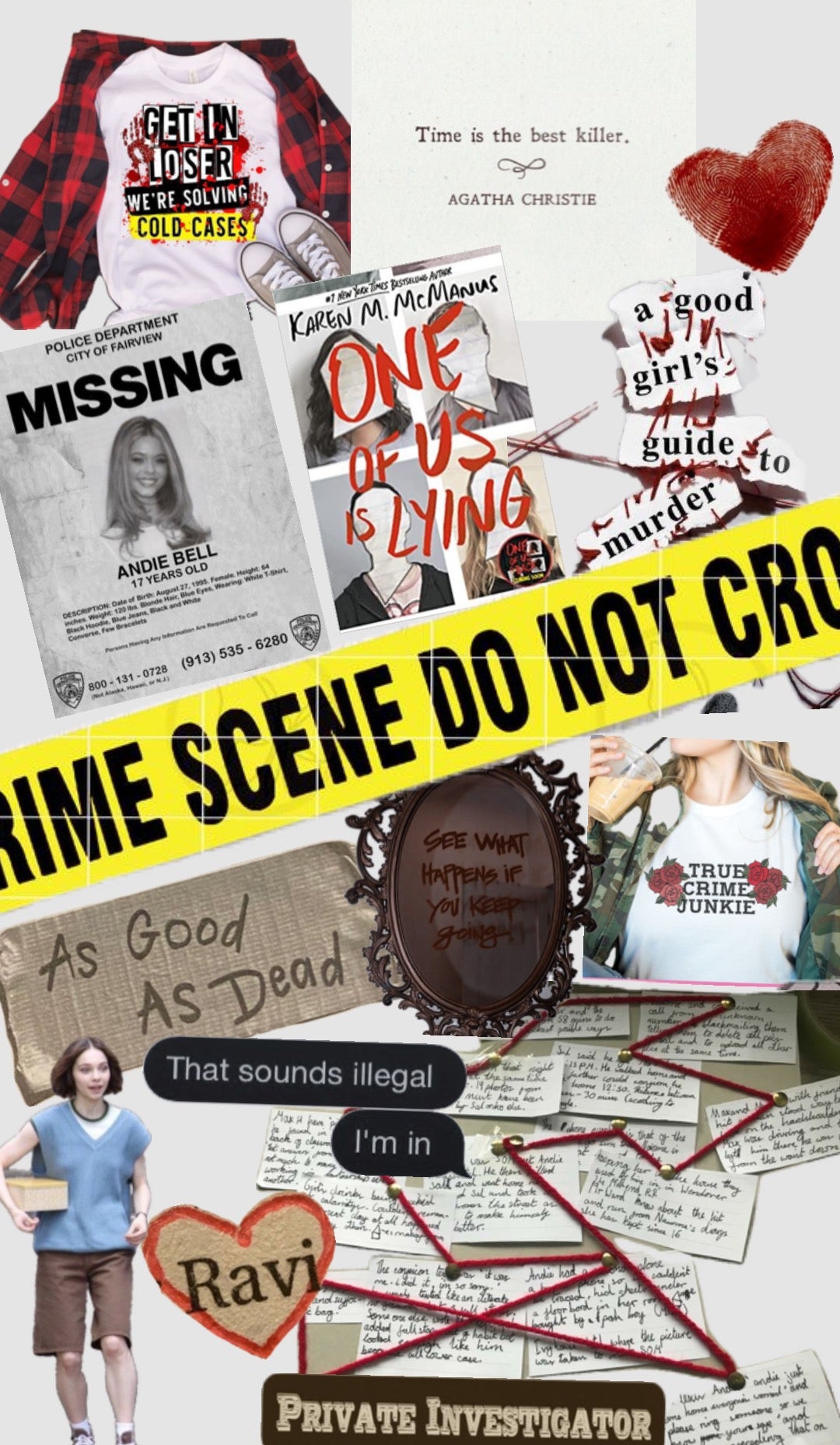 Thriller/Mystery Kindle Inserts