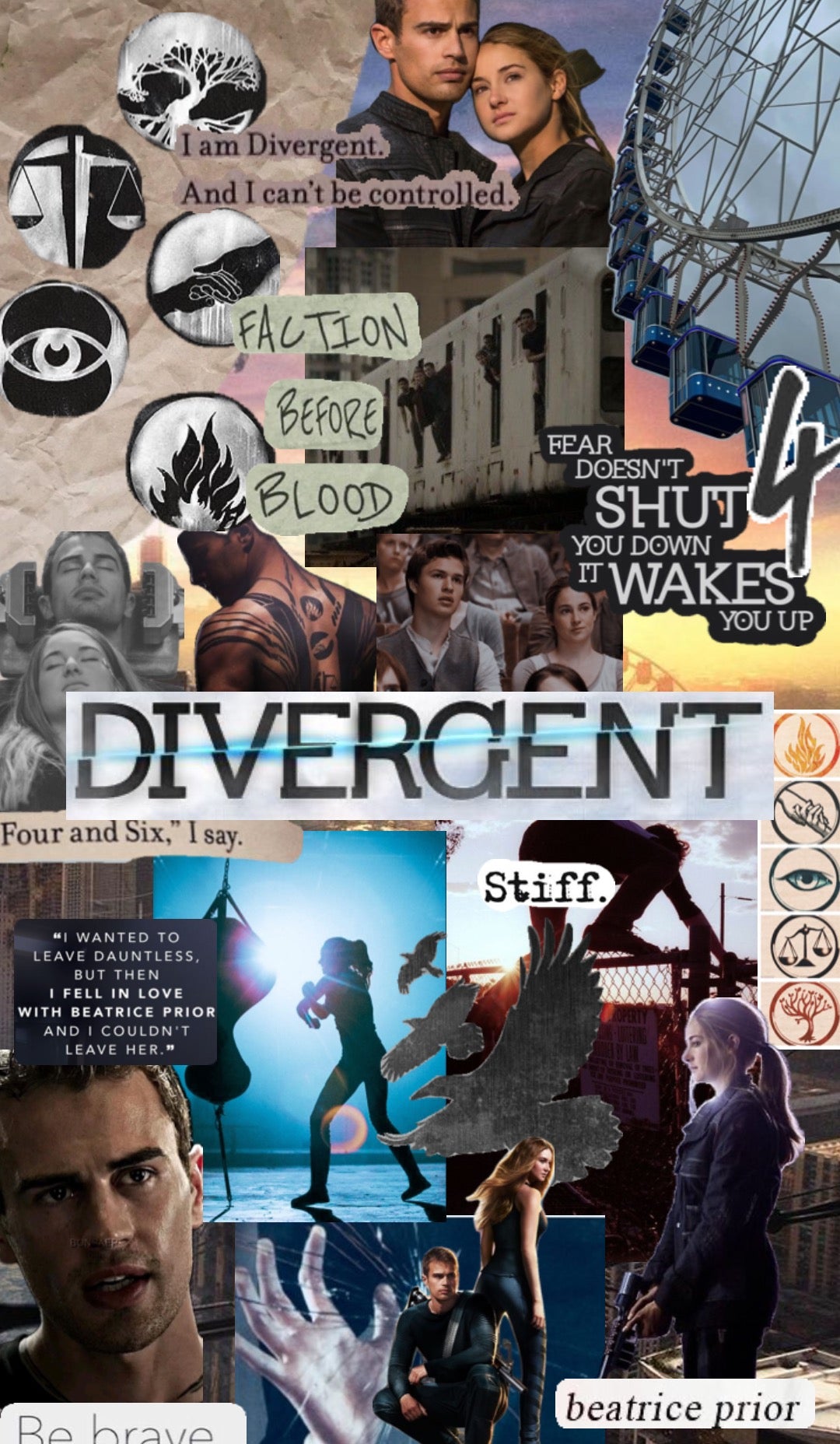 Divergent Kindle Inserts