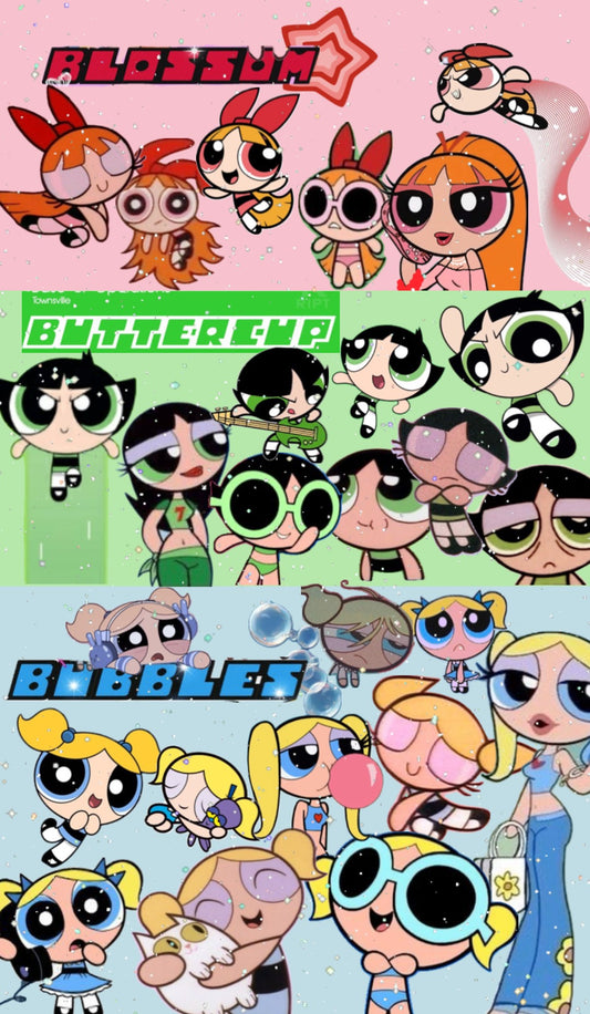 Powderpuff Girls Kindle Inserts