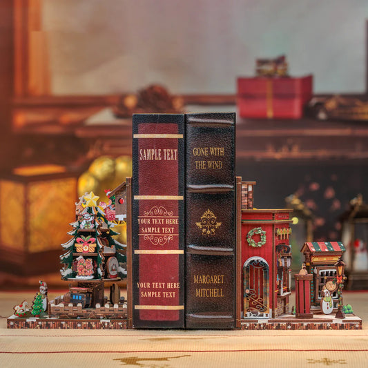 Christmas Cottage - Book Ends Book Nook