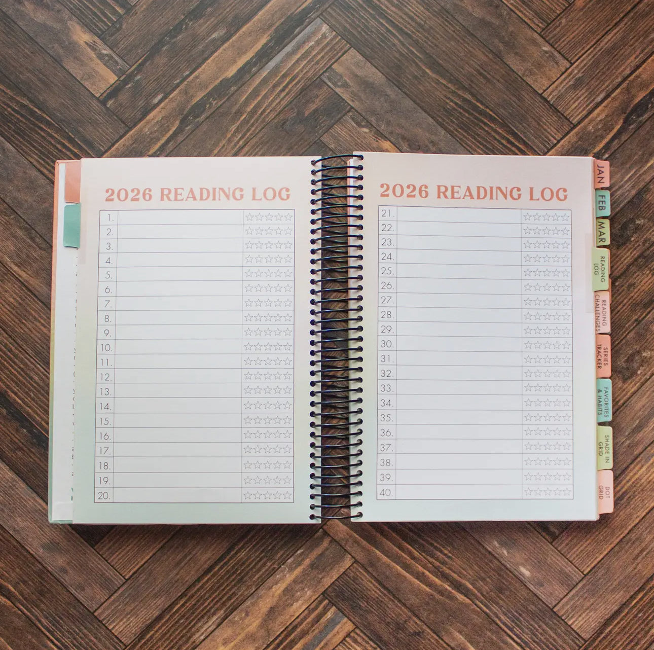 2026 Reading Tracker/Journal PREORDER