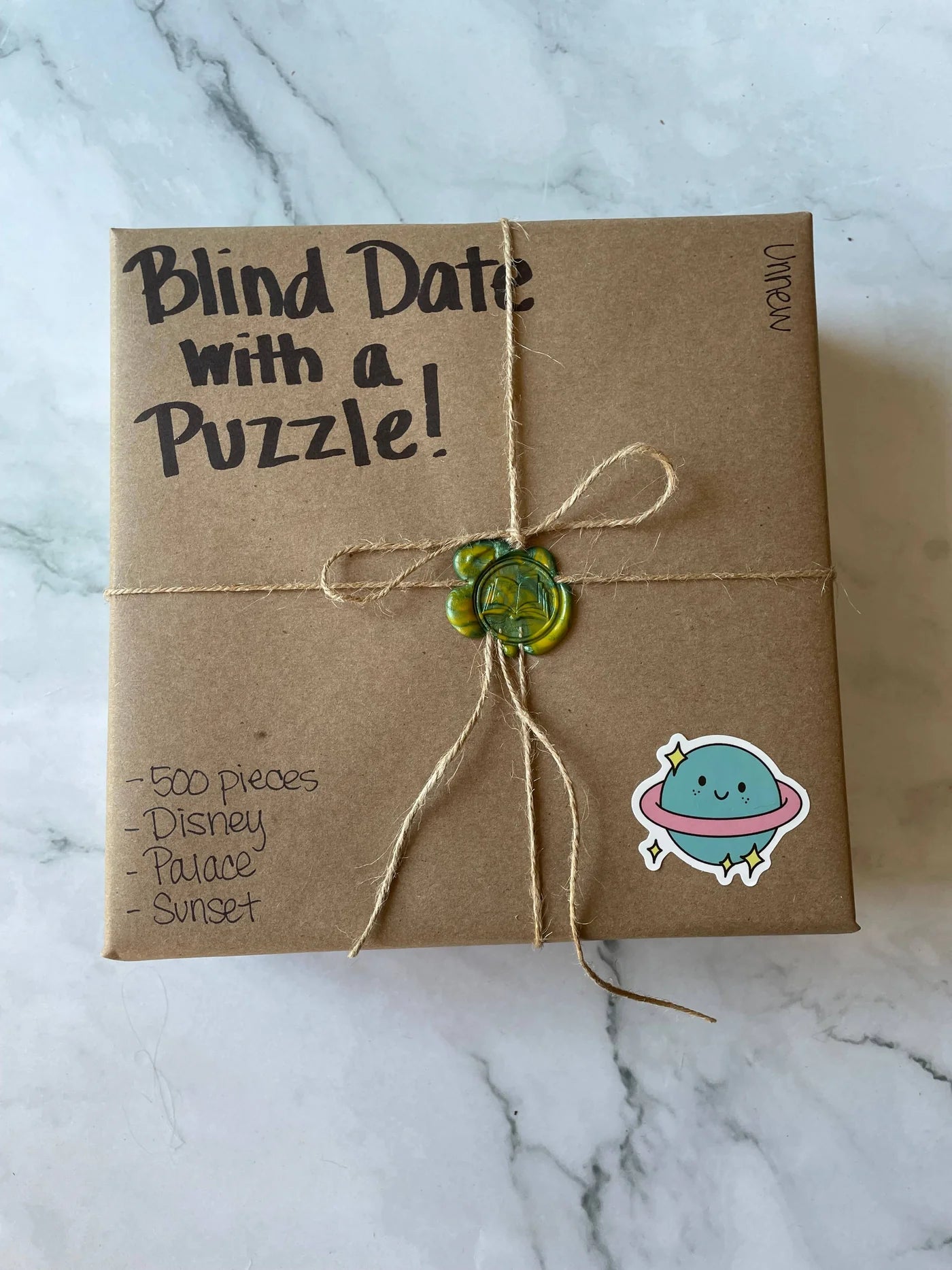 Blind Date With A Puzzle