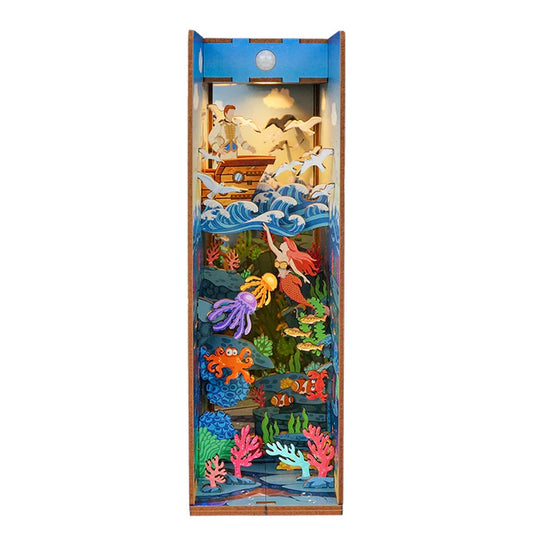 DIY Miniature Kit Book Nook | Mermaid Story