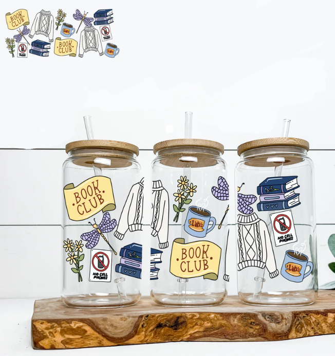 Bookish Cups