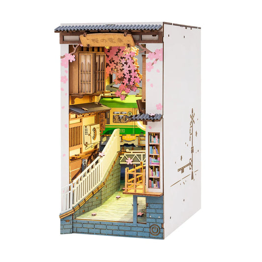 DIY Miniature Book Nook Kit | Sakura Tram
